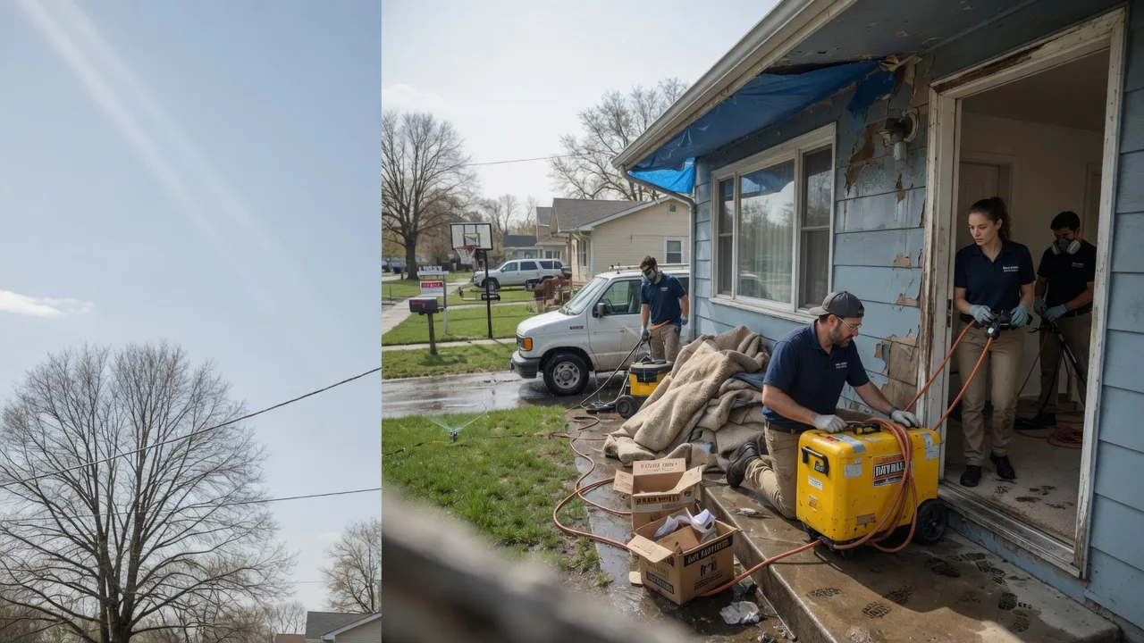 Basement Flood Cleanup in Orland Park, IL near me